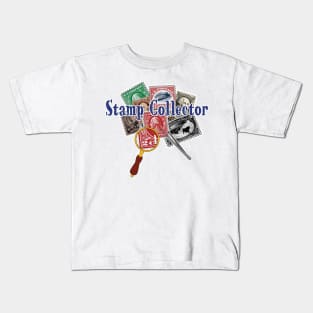 Stamp Collector Kids T-Shirt